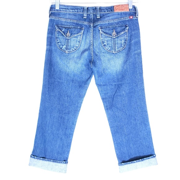 Lucky Brand Women Jean Sweet N Low Crop Size 6 (31x23) - Picture 4 of 7